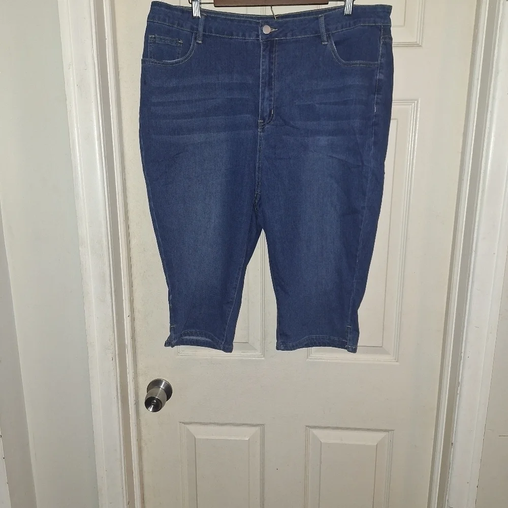 Shein jean skimmers size 4XL